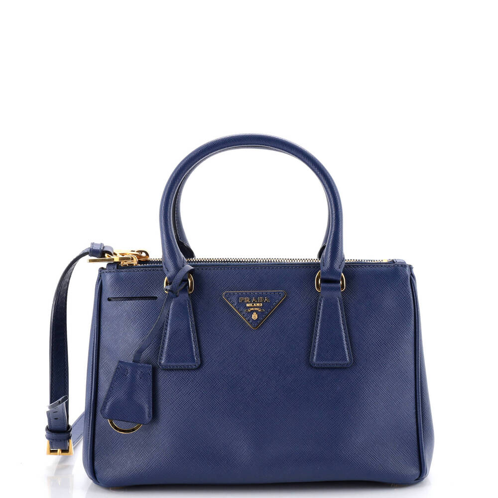 Prada Double Zip Lux Tote Saffiano #237068P10B